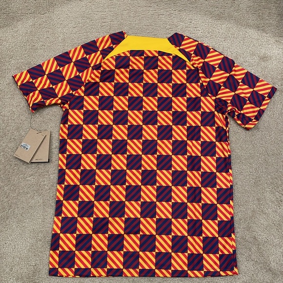Nike Barcelona Pre Match Training Jersey 22/23 men size L NWT - Picture 4 of 6